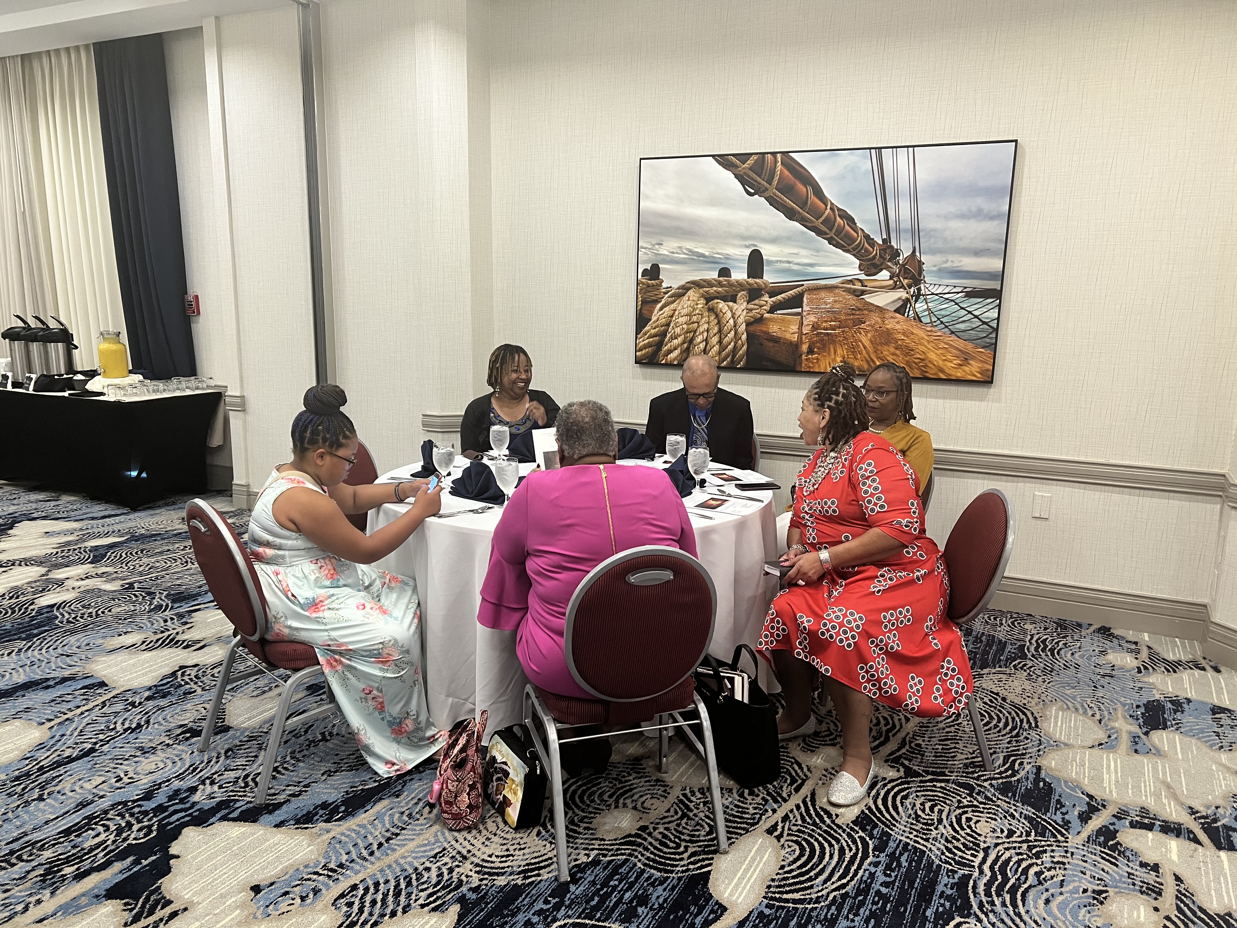 Church fellowship photo