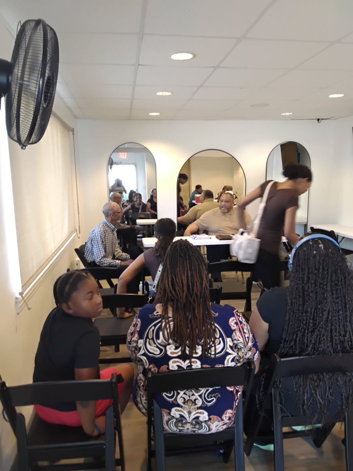 Fellowship after service